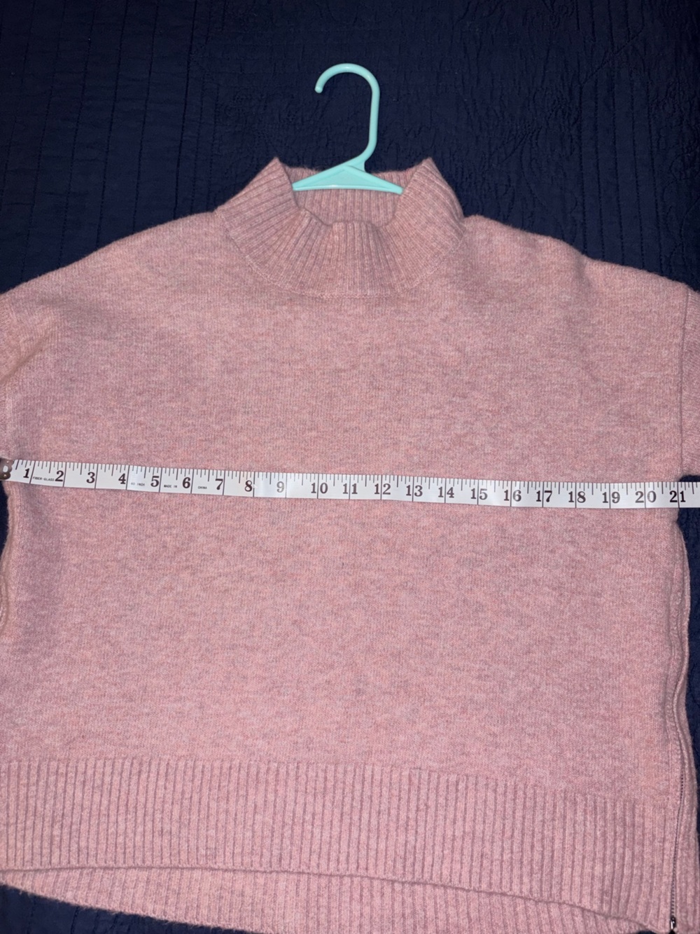 Ripe Jade Crop Nursing Knit Pink. - Picture 8 of 9